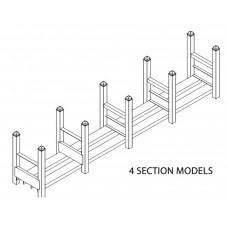 MECO SSM3-5 Modular Steel Storage Racks | Stackable Welded Industrial Rack MECO SSM3-5 Modular Steel Storage Racks | Stackable Welded Industrial Rack