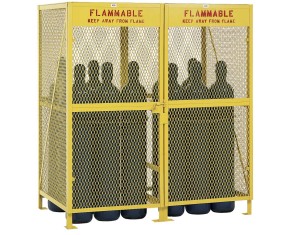How to Safely Store Gas Cylinders and Propane Tanks in Industrial Facilities