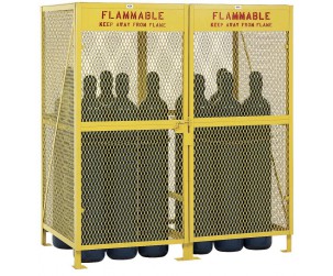 How to Safely Store Gas Cylinders and Propane Tanks in Industrial Facilities