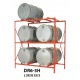 MECO Omaha DR6-3H Drum Storage Rack