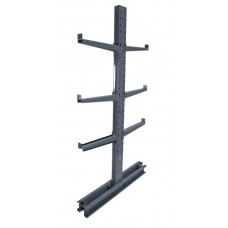 MECO Series 1000 Cantilever Upright with Base, Double-Sided, 7 Ft High | MDU754 