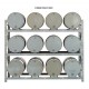MECO Omaha Drum Pallet Rack DPR12 Starter Unit for 12 Drum Storage