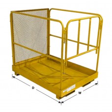 MECO Omaha Forklift Platform MPL3 for Maintenance and Order Picking