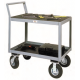 MECO IC12-8PN Instrument Cart with Pneumatic Casters