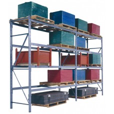 MECO SF3-3608 Structural Rack Upright Frame, 36 in x 8 ft MECO SF3-3608 Structural Rack Upright Frame, 36 in x 8 ft