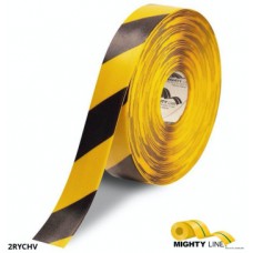 Mighty Line 2RYCHV Safety Diagonal Floor Tape