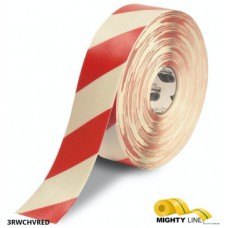 Mighty Line 3RWCHVRED Safety Diagonal Floor Tape Mighty Line 3RWCHVRED Safety Diagonal Floor Tape
