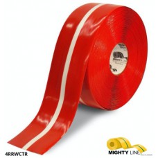 Mighty Line 4RRWCTR Industrial Striped Floor Tape