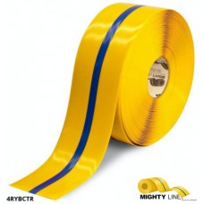 Mighty Line 4RYBCTR Industrial Striped Floor Tape