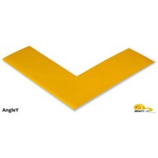 Mighty Line Yellow Shoeprint Safety Floor Marker, Self-Adhesive