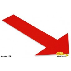 Mighty Line Arrow10R Red Floor Marking Arrows