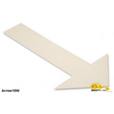 Mighty Line Arrow10W White Floor Marking Arrows