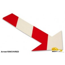 Mighty Line Arrow10WCHVRED Floor Marking Arrows