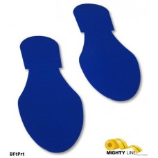 Mighty Line BFTPRT Safety Yellow Blue Marking Footprints