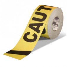 Mighty Line 6RCA Caution Safety Floor Tape