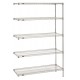 Metro 5-Shelf Chrome Industrial Stockroom Wire Shelving - 5AN317C