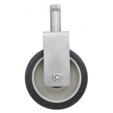 Metro Stainless Cart Washable Polyurethane Rigid Caster - 5MPRGSA
