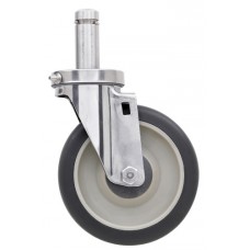 Metromax 5MPXGSA Stainless Cart Washable Polyurethane Swivel Caster 