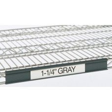 Metro Wire Shelf Gray Label Holder - 9990P5