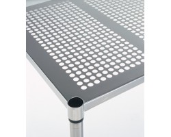 Metro Stainless Steel Industrial Perf Top Bench - CTP3036S