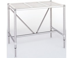 Metro Stainless Steel Industrial Perf Top Bench - CTP3036S