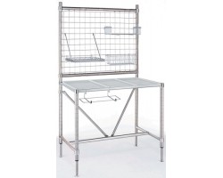 Metro Stainless Steel Industrial Perf Top Bench - CTP3036S-H