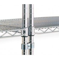 Metro Post Clamp for Super Erecta Industrial Wire Shelving - 9994Z