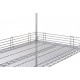 Metro L14N-4C Chrome Platted Stackable Shelf Ledge 