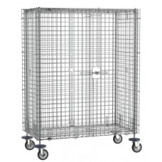 Metro Chrome Plated Wire Security Cart - SEC35EC