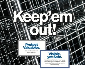 Features and Benefits of Using Metro Controlled Access Wire Security Cart