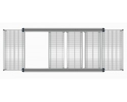 Metro Top Track High Density Shelving System - TT12-E2460M1860C