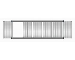 Metro Top Track High Density Shelving System - TT16-E2460M2460C