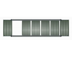 Metro Top Track High Density Shelving System - TT16-E2460M2460P