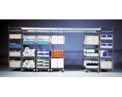 Metro Top Track High Density Shelving System - TT16-E2460M2460C