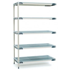 MetroMax 5-Shelf Open Grid Polymer Shelving Unit - 5AX317GX3