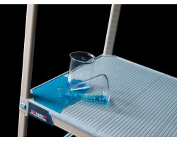 MetroMax I 5-Shelf Plastic Shelves Lab Cart - 5X1854EGX3