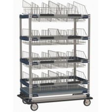 MetroMax Sloped Basket Dolly Cart - MXIV4