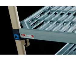 MetroMax Q 4-Shelf Industrial Plastic Mobile Cart - Q356EG3 