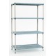 MetroMax-Q 5-Shelf Open Grid Plastic Shelving Unit - 5Q317G3