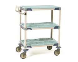 MetroMax i 3-Shelf Corrosion Resistant Utility Cart-MXUC1830G-35