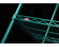 Metroseal-3 Super Erecta Industrial Wire Shelf Cart - 1854NK3-5MP