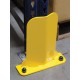Vestil NPG4-12 Low-Profile Safety Yellow Rack Guard | 4-1/4" Opening | 11-7/8" High