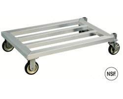 New Age Industrial 1211 Mobile Aluminum Dunnage Rack