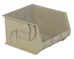 LEWISbins PB1816-11 Plastic Hopper Front Small Part Bins - 3 per Carton