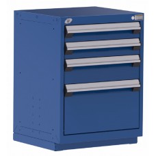 Rousseau R5ACG-3014 Stationary Modular Storage Cabinet – Heavy-Duty 4-Drawer Industrial Storage Cabinet