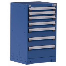 Rousseau R5ACD-3801 Stationary Modular Drawer Cabinet – Heavy-Duty 7-Drawer Industrial Storage Cabinet