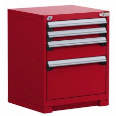 Rousseau R5ACG-2814 Stationary Modular Storage Cabinet – Heavy-Duty 4-Drawer Industrial Storage Cabinet