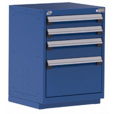 Rousseau R5ACG-3013 Stationary Modular Storage Cabinet – Heavy-Duty 4-Drawer Industrial Storage Cabinet