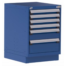 Rousseau R5ACG-3026 Stationary Modular Storage Cabinet – Heavy-Duty 6-Drawer Industrial Storage Cabinet