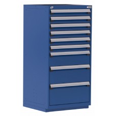 Rousseau 9-Drawer Stationary Modular Storage Cabinet R5ADD-5827